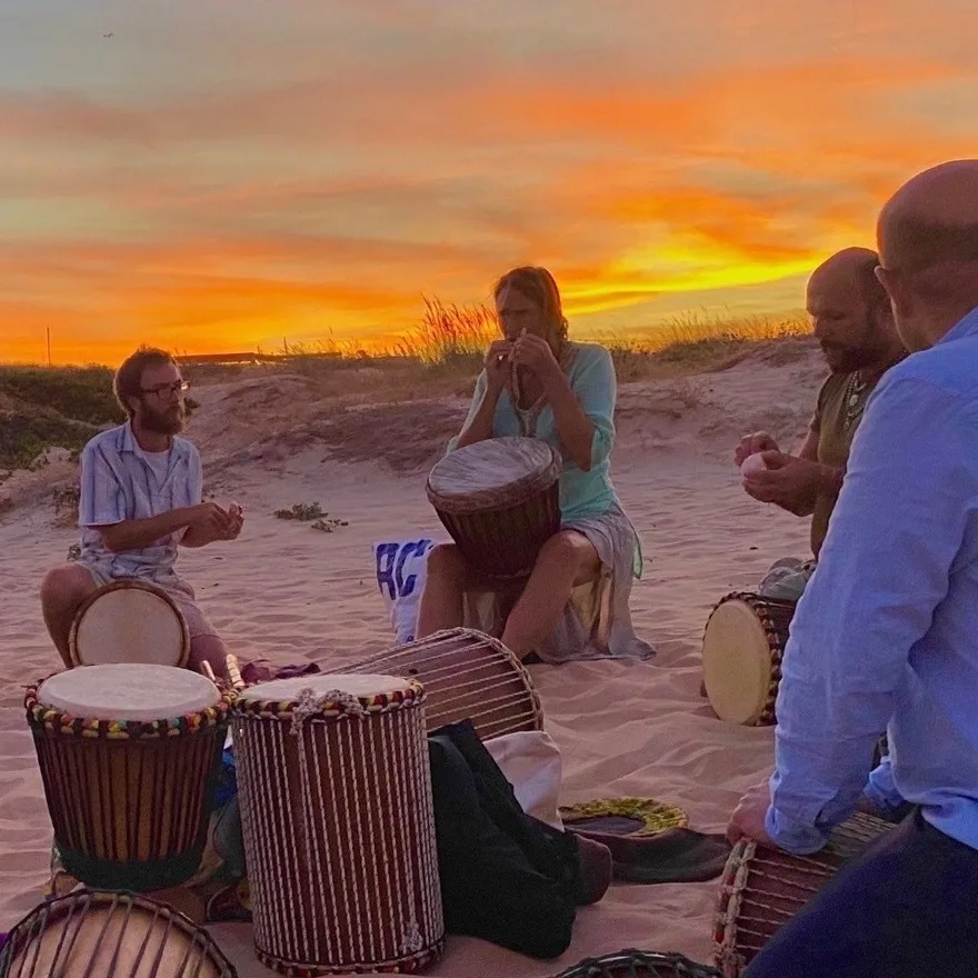 synchronize sunset square